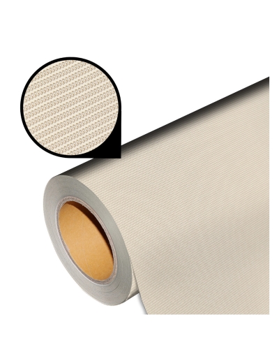 Flex foil with metallic fabric structure